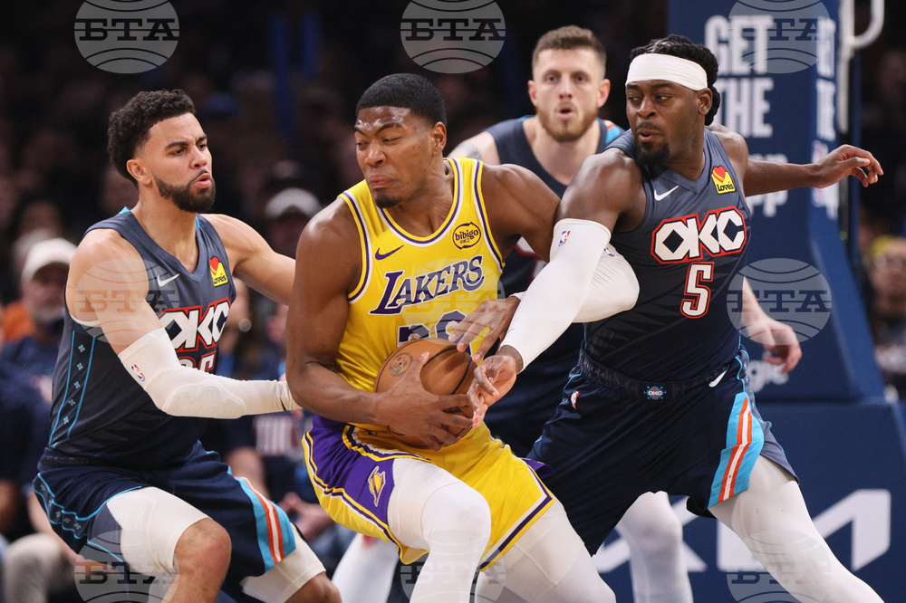 Lakers Thunder Basketball