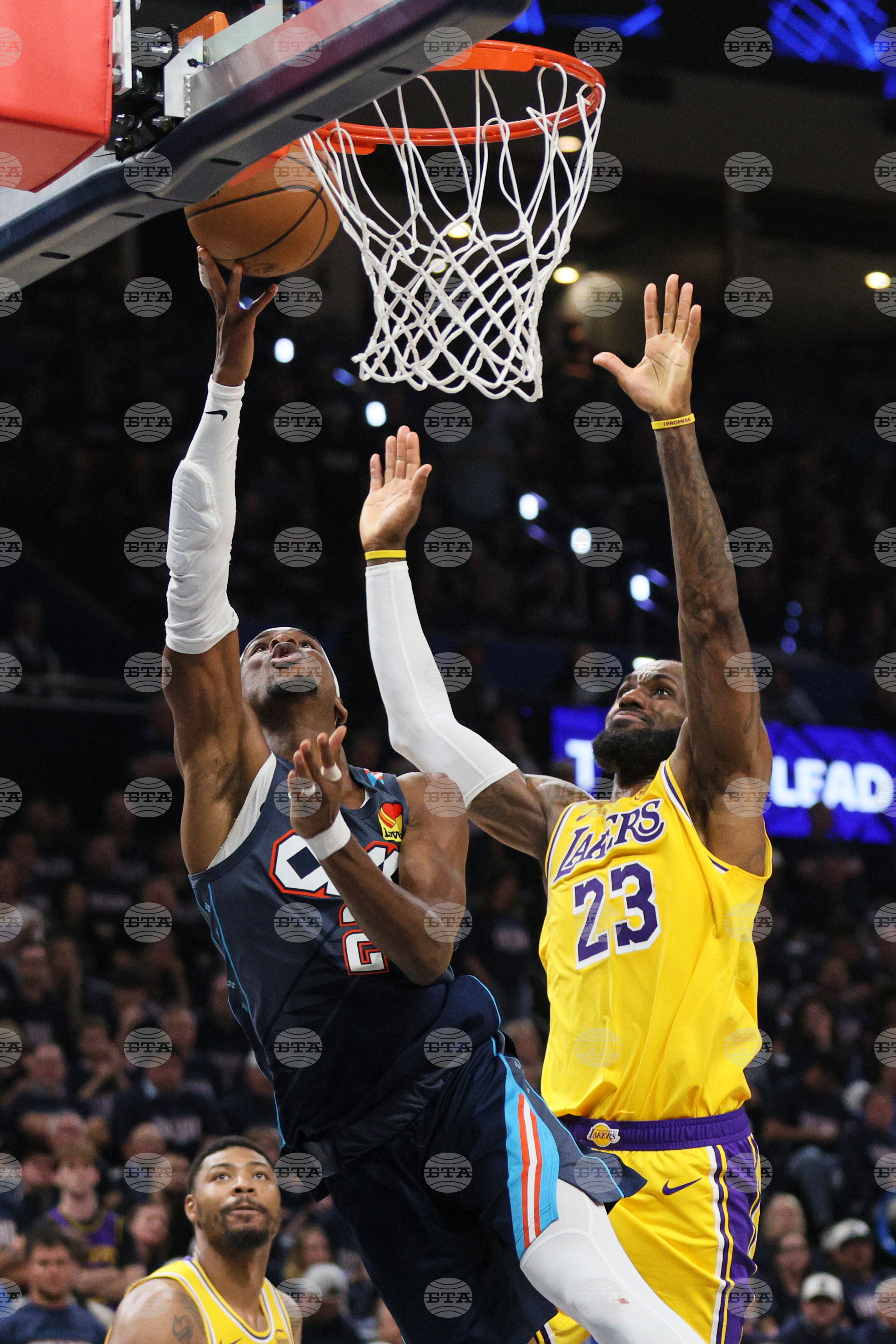 Lakers Thunder Basketball