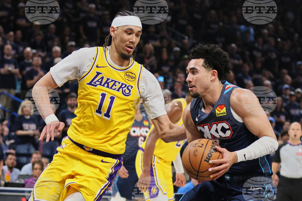 Lakers Thunder Basketball