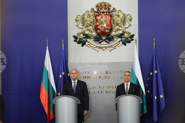 PM Radev Says "Our Government Is First Step toward Establishing Stable, Strategically Oriented Governance"