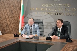Министерство на регионалното развитие и благоустройството - церемония по предаване и приемане на властта