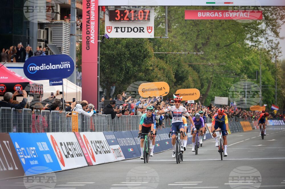 Бургас - Giro d’Italia 2026 - първи етап - финал