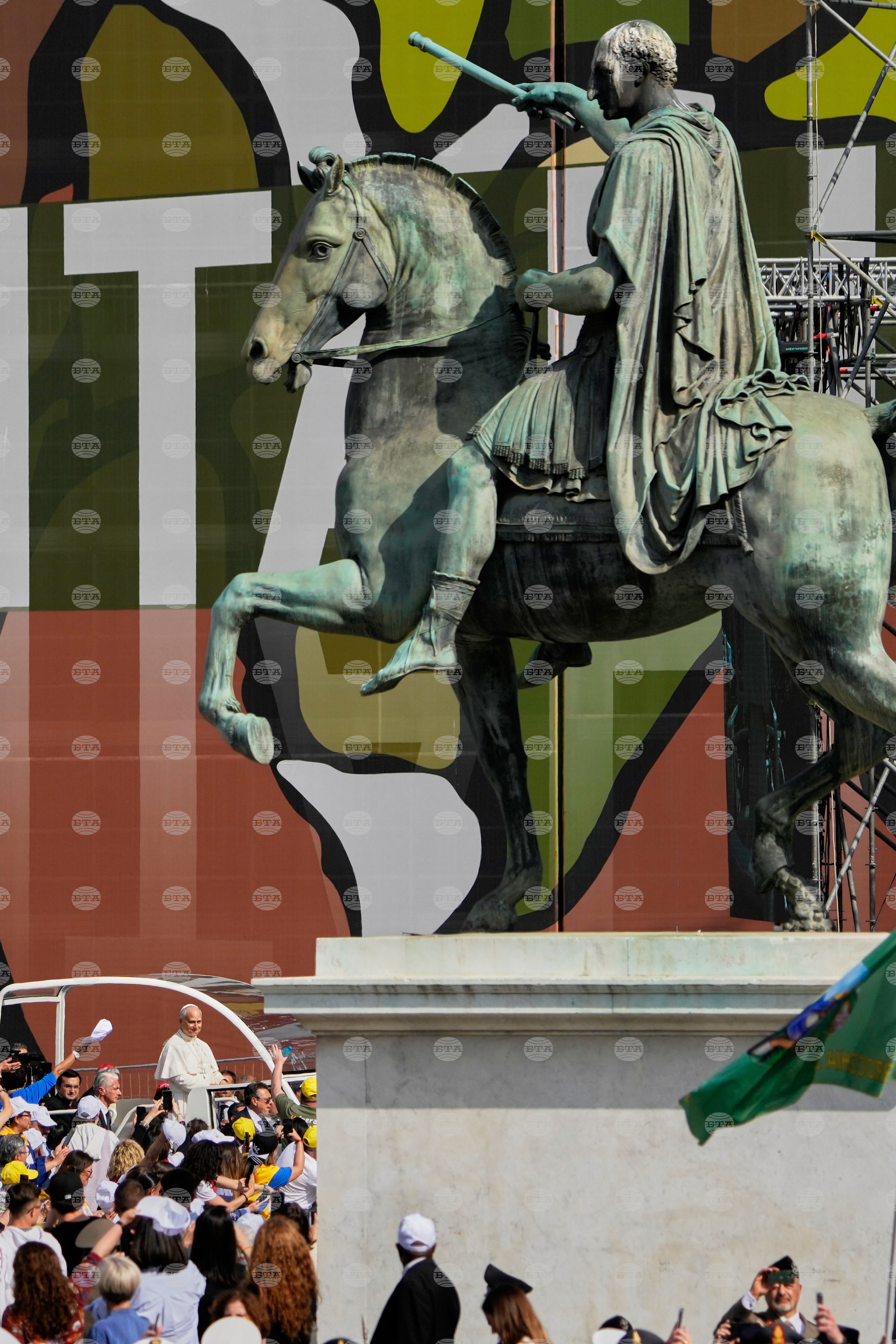 Italy Pope Naples