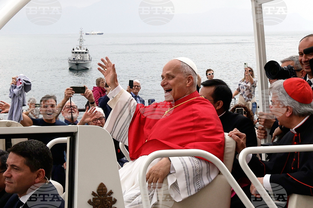 APTOPIX Italy Pope Naples