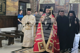 Видин - храм „Св. Николай Чудотворец“ - митрополит Пахомий - вечерня