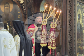 Видин - храм „Св. Николай Чудотворец“ - митрополит Пахомий - вечерня