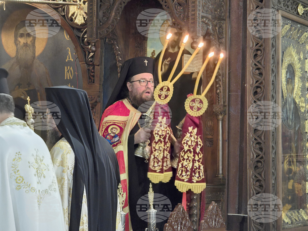 Видин - храм „Св. Николай Чудотворец“ - митрополит Пахомий - вечерня