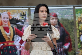 Благоевград - Занаят фест - откриване - Юлиана Попдимитрова