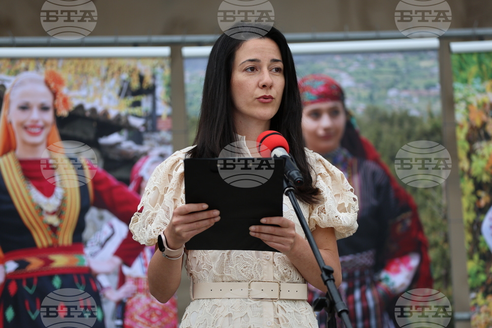 Благоевград - Занаят фест - откриване - Юлиана Попдимитрова