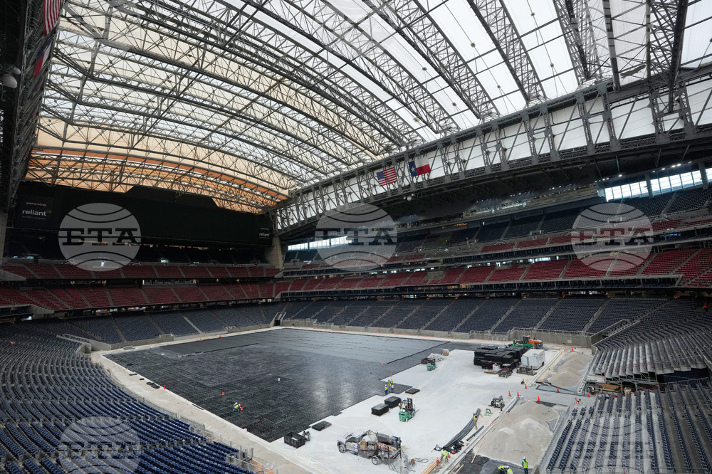 WCup Houston Stadium Preparation Soccer