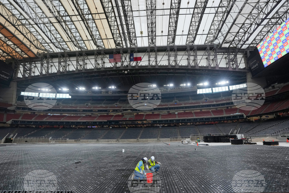 WCup Houston Stadium Preparation Soccer