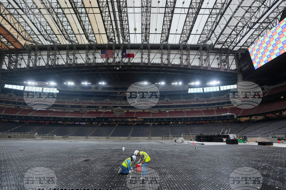 WCup Houston Stadium Preparation Soccer