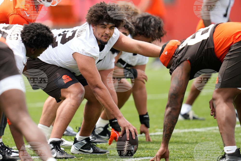 Browns Rookies Football