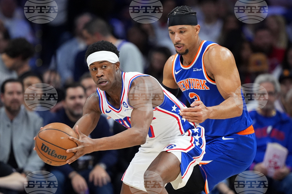 Knicks 76ers Basketball