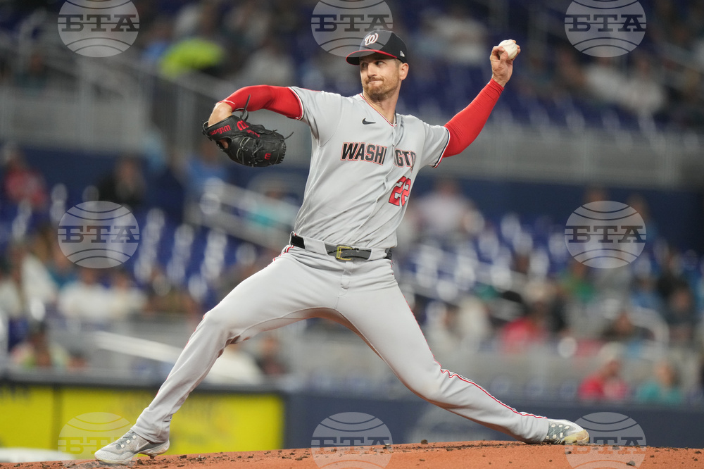 Nationals Marlins Baseball