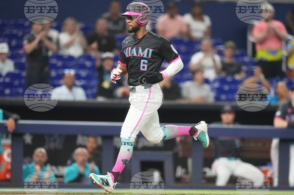 Nationals Marlins Baseball
