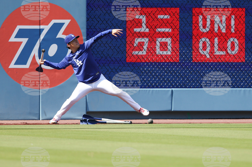 Braves Dodgers Baseball