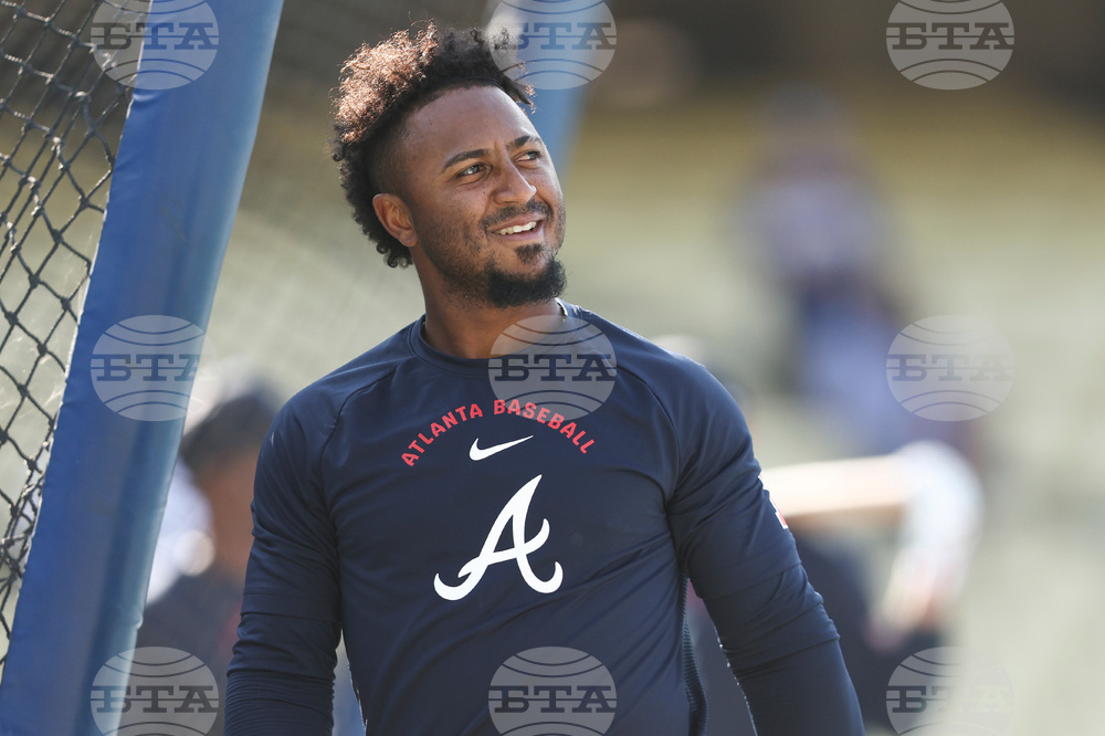 Braves Dodgers Baseball