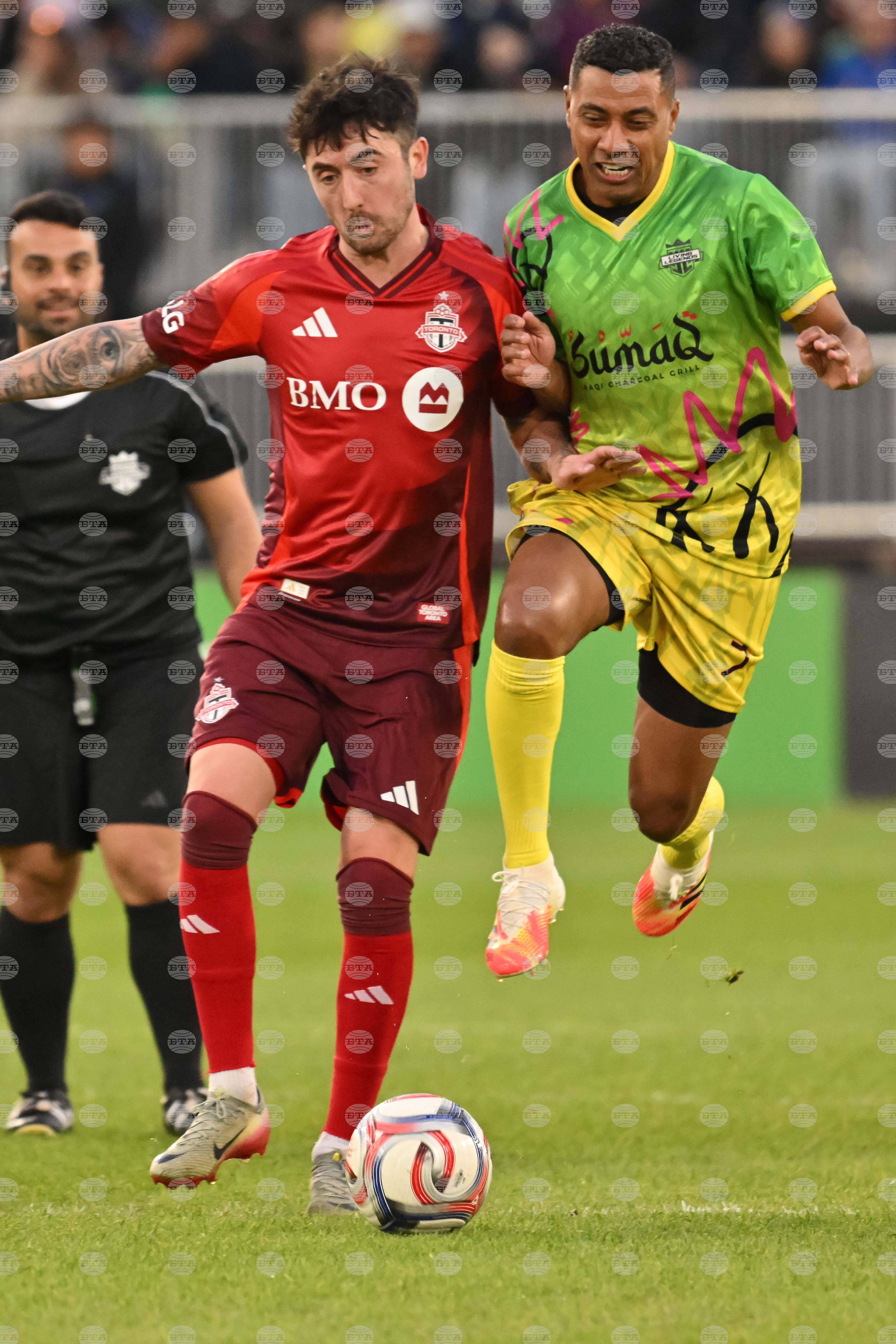 Brazil Legends Toronto FC Legends Soccer
