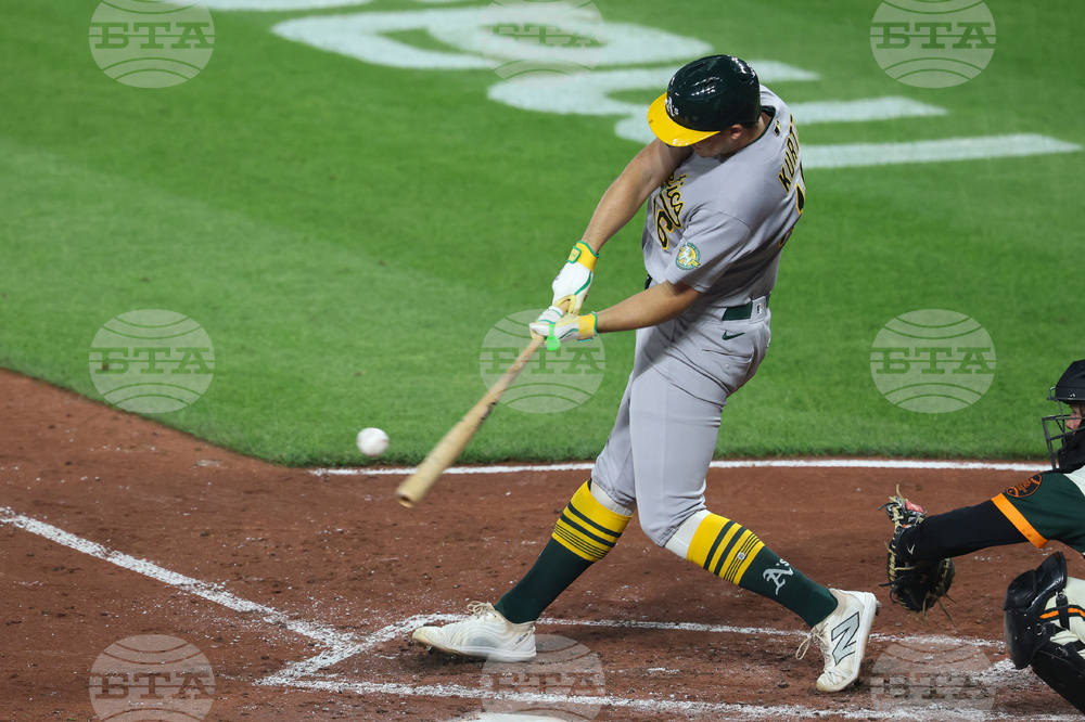 Athletics Orioles Baseball