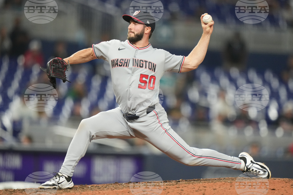 Nationals Marlins Baseball