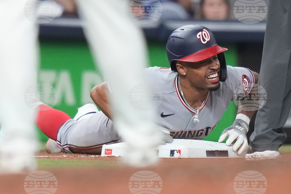 Nationals Marlins Baseball