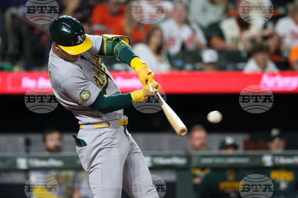 Athletics Orioles Baseball