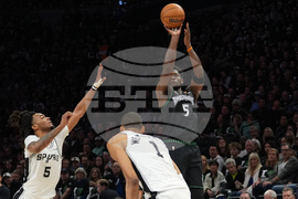 Spurs Timberwolves Basketball
