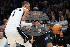 Spurs Timberwolves Basketball