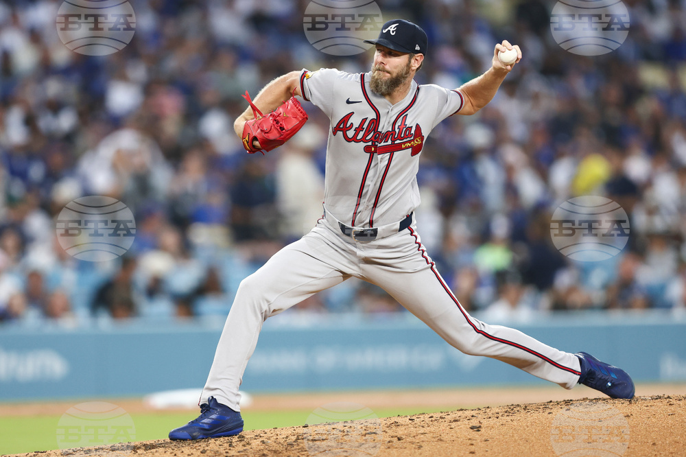 Braves Dodgers Baseball