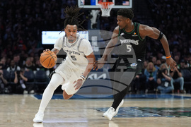 Spurs Timberwolves Basketball