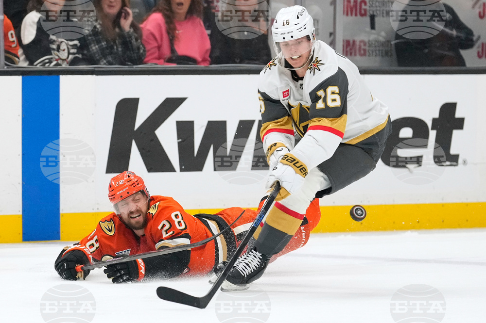 Golden Knights Ducks Hockey