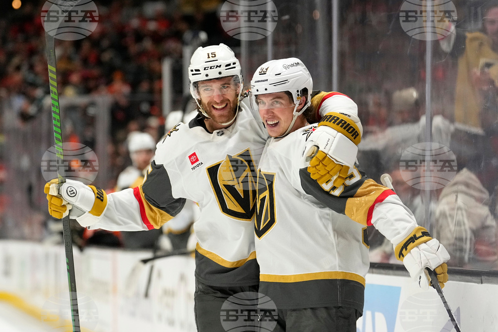 Golden Knights Ducks Hockey
