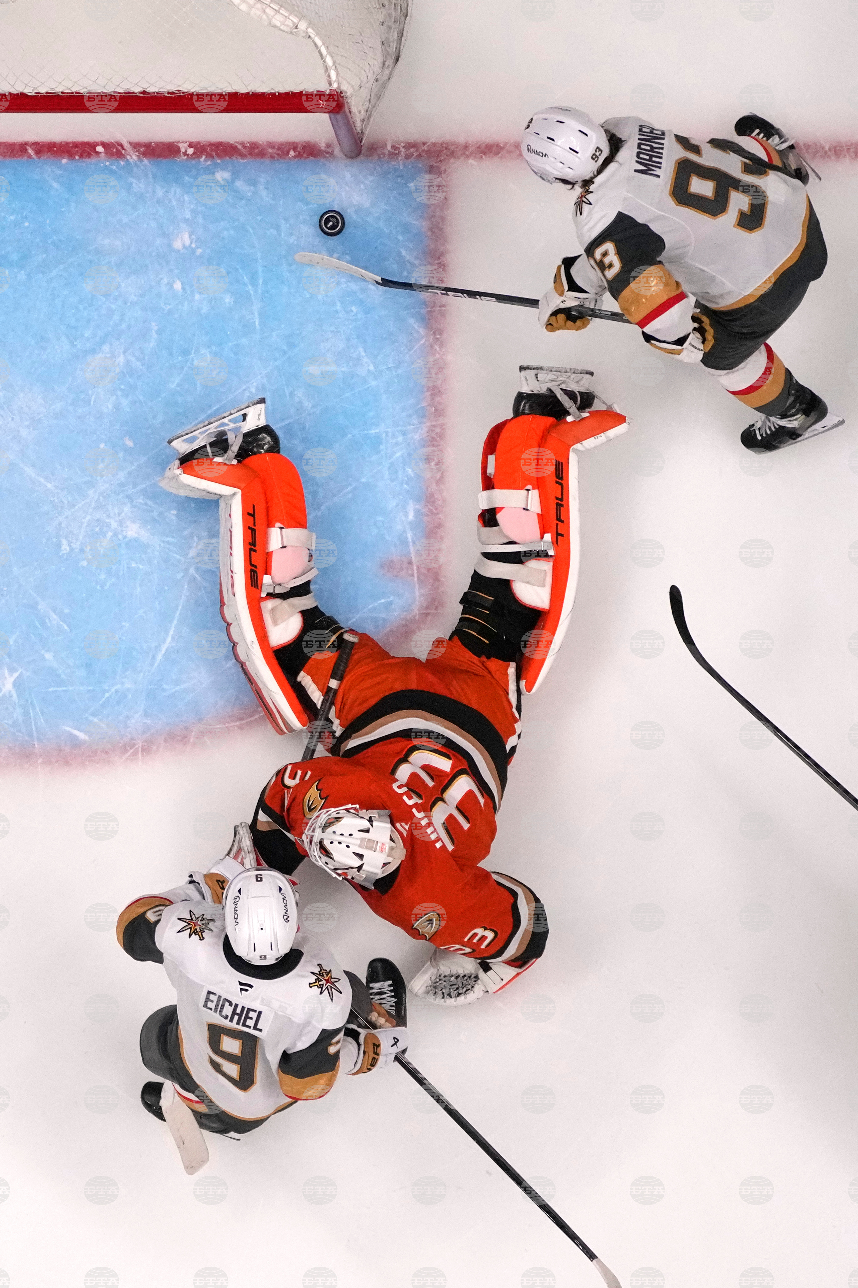 Golden Knights Ducks Hockey