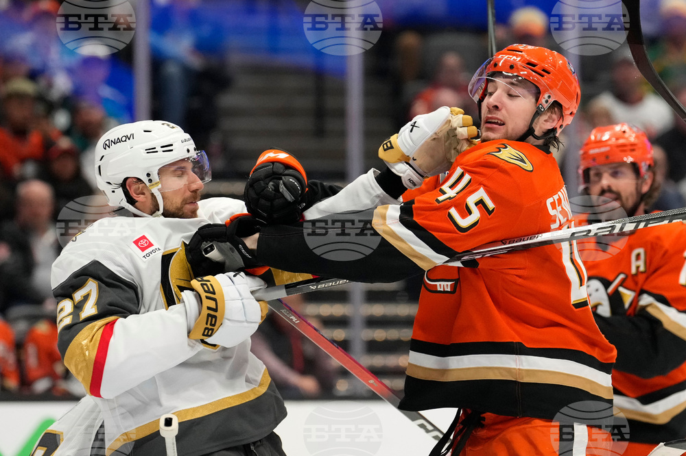 Golden Knights Ducks Hockey