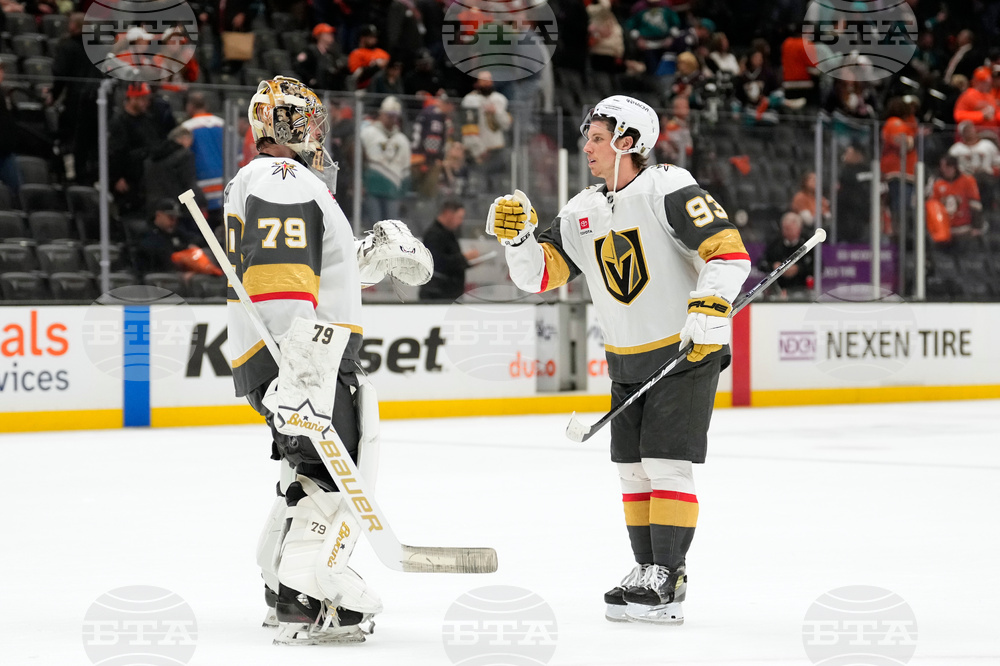 Golden Knights Ducks Hockey