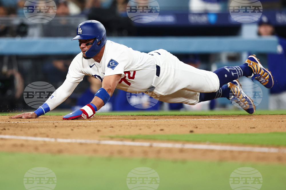 Braves Dodgers Baseball