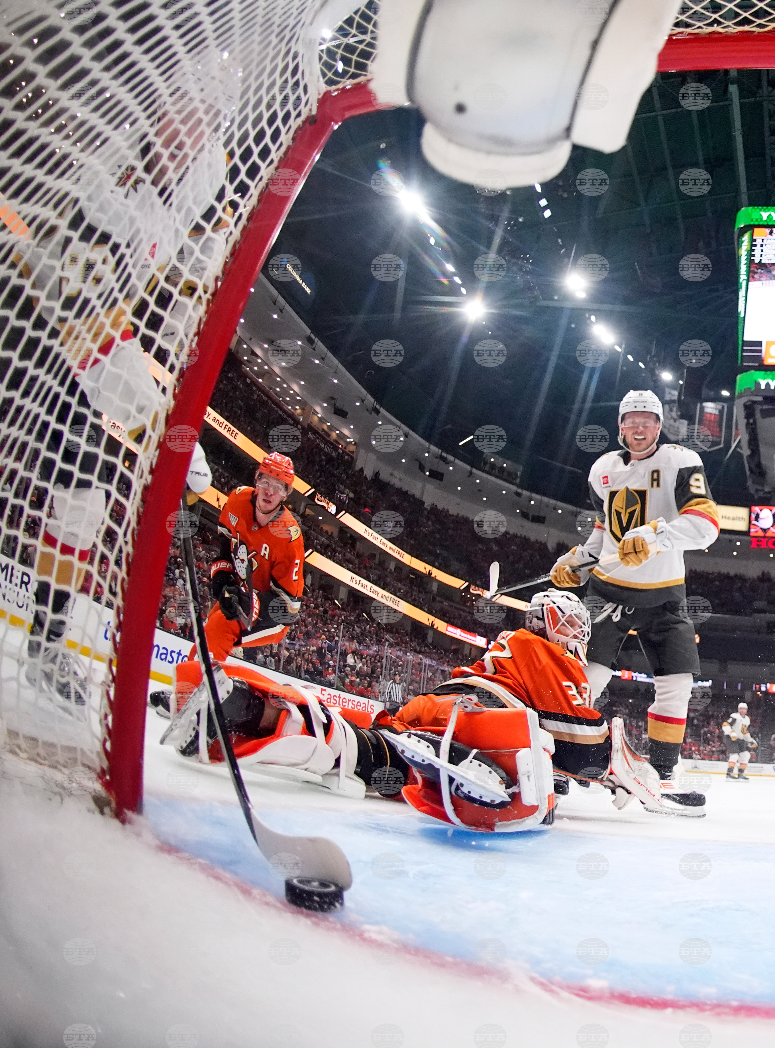 Golden Knights Ducks Hockey