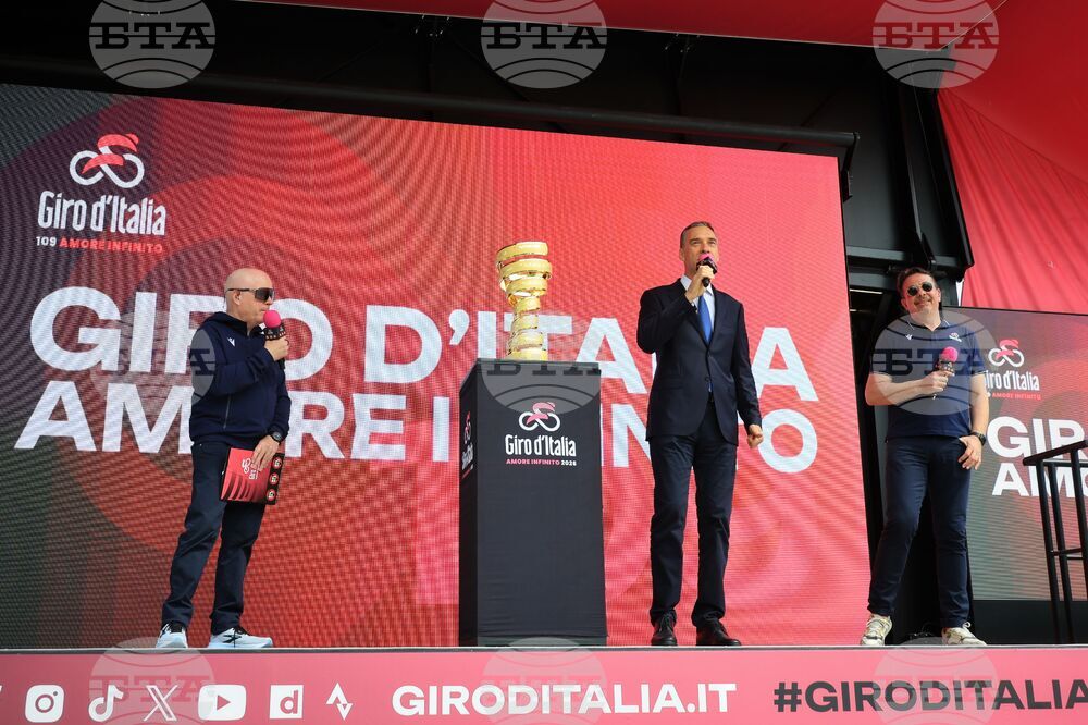 Бургас - Giro d’Italia 2026 - откриваща церемония на втори етап