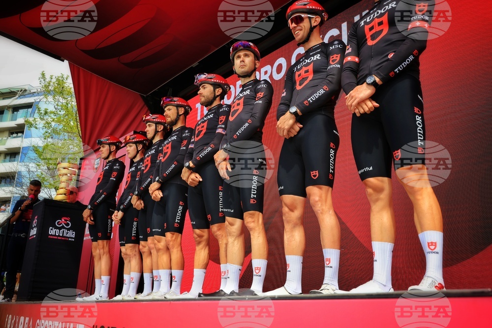 Бургас - Giro d’Italia 2026 - откриваща церемония на втори етап