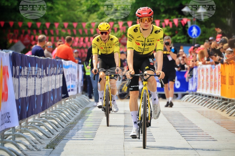 Бургас - Giro d’Italia 2026 - откриваща церемония на втори етап