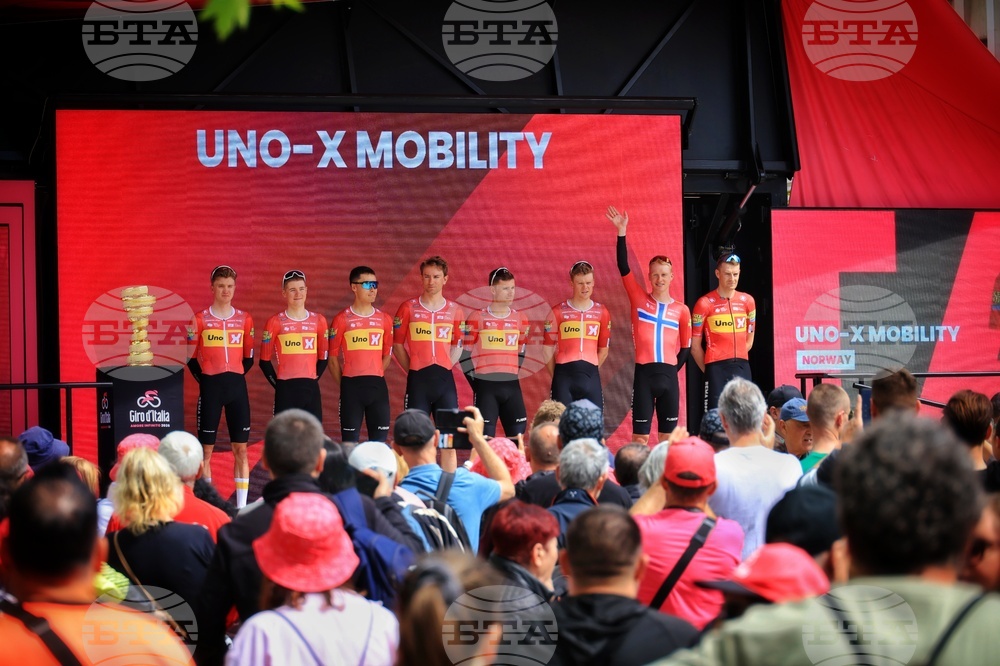 Бургас - Giro d’Italia 2026 - откриваща церемония на втори етап