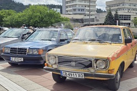 Благоевград - ретро парад на автомобили