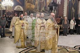 Видин - празнична литургия - храм „Св. Николай Чудотворец“ - Видински митрополит Пахомий