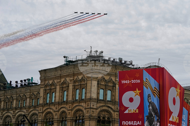 АП: Москва отбеляза Деня на победата с необичайно скромен парад на Червения площад и при засилени мерки за сигурност