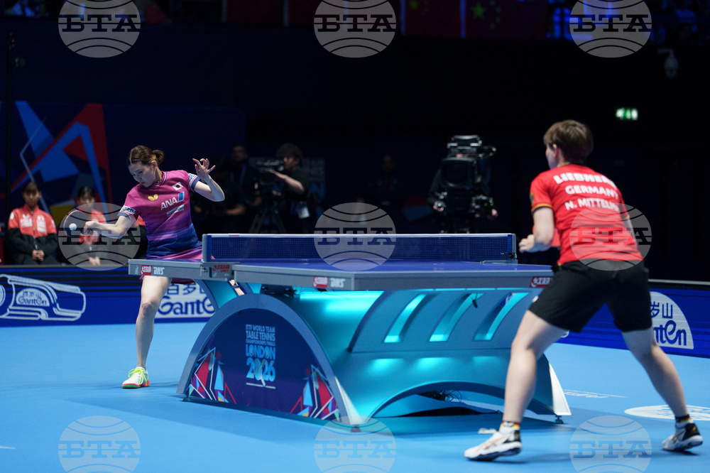 Britain Team Worlds Table Tennis