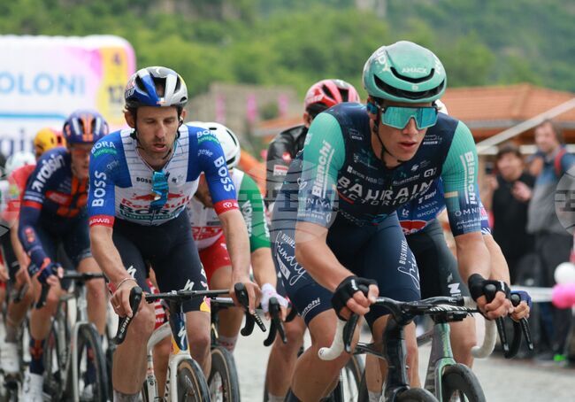  Antonio Morgado Frustrated After Setback at Stage 2 of Giro d'Italia