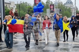 Румъния - демонстрация
