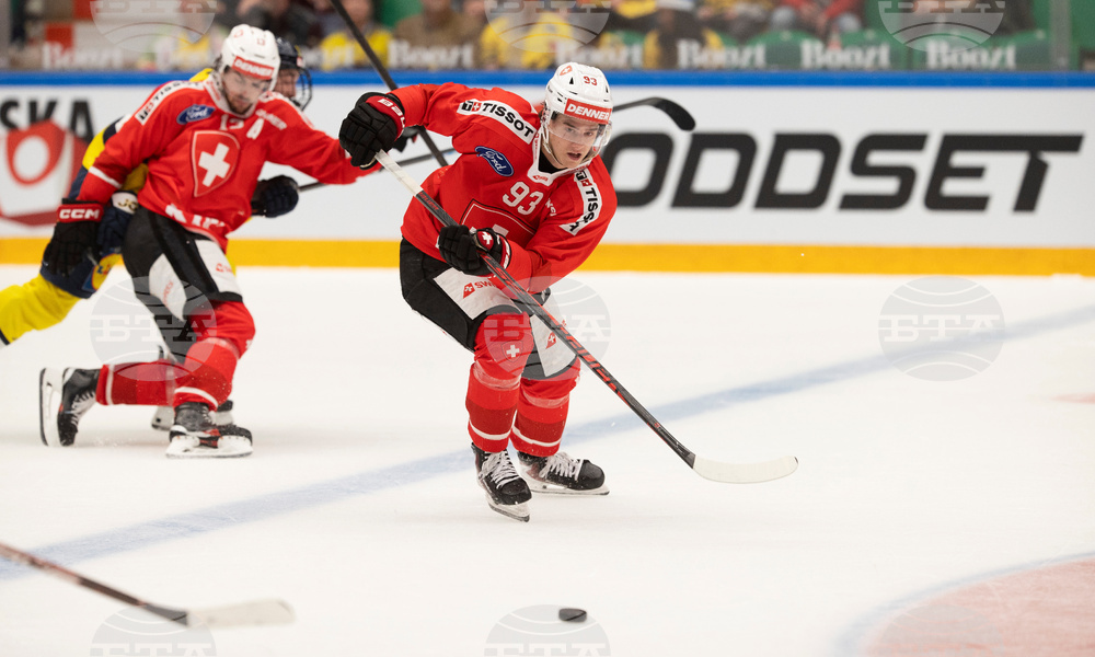Sweden Switzerland Hockey