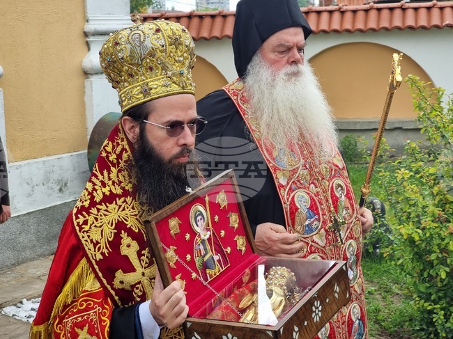  Ямбол - посрещане на светите мощи на св. вмчк Георги Победоносец